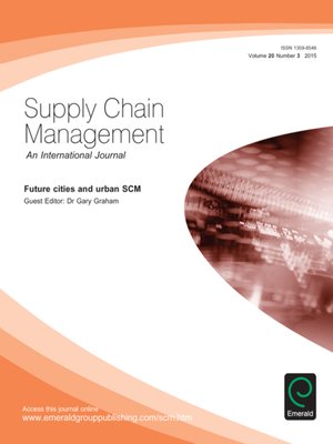 cover image of Supply Chain Management, Volume 20, Issue 3